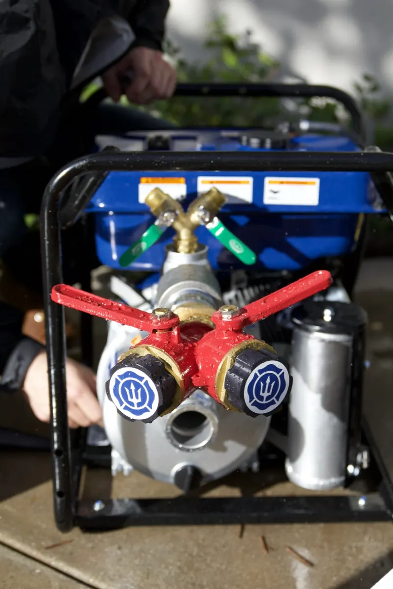 A Trident pool pump system